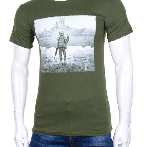 Футболка ALIA (48-56) 1925 khaki (лето) ALIA 1925 khaki