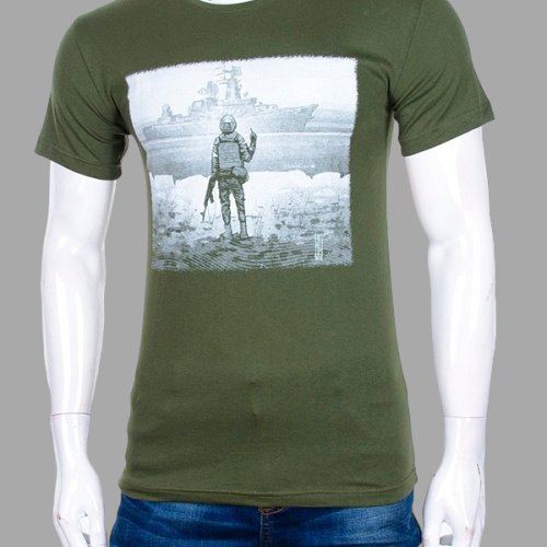 Футболка ALIA (48-56) 1925 khaki (лето) ALIA 1925 khaki