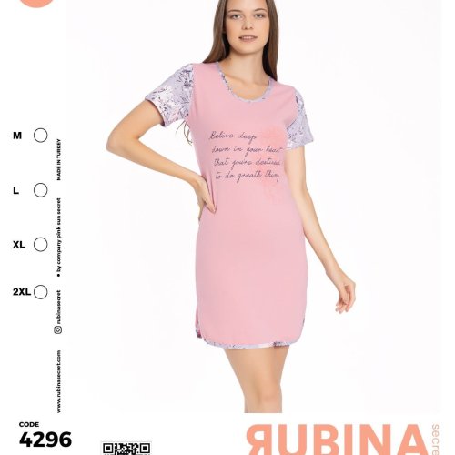 Туника Disneyopt (M-2XL) 4296 pink (лето) Disneyopt 4296 pink