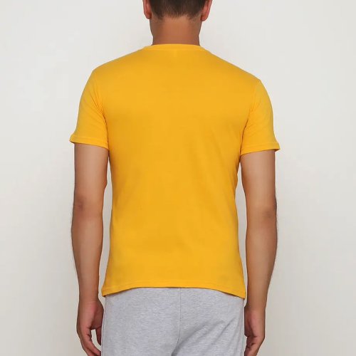 Футболка Madoka (M-3XL) 208 yellow (лето) Madoka 208 yellow