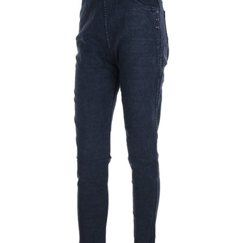 Джинсы Jelzin (3XL-6XL) A4032-6B black (деми) Jelzin A4032-6B black