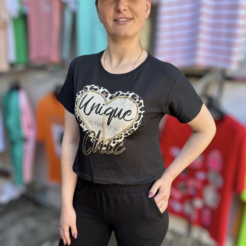 Топ Shipi (S-XL) 6065 black (лето) Shipi 6065 black