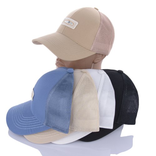 Кепка КОРОЛЕВА (56-59) 29-05 сітка-котон mix (лето) КОРОЛЕВА 29-05 сітка-котон mix