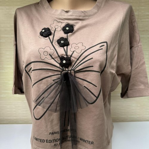 Топ Shipi (S-L) 20126 brown (лето) Shipi 20126 brown