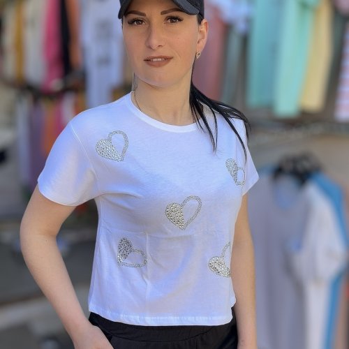 Топ Shipi (S-XL) 6071 white (лето) Shipi 6071 white