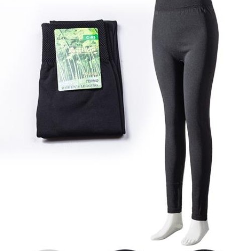 Лосины ALIA (XL-7XL) C03-1 black байка (зима) ALIA C03-1 black байка