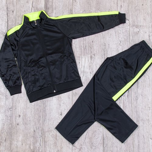 Костюм спорт Presto2 (28-M) 581 black-l.green (деми) Presto2 581 black-l.green