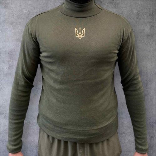 Гольф Madoka (S-3XL) 527 khaki (зима) Madoka 527 khaki