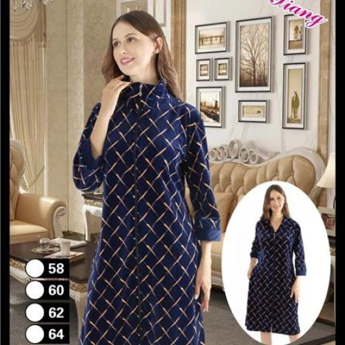 Халат Fili Wear (58-66) 900-23 navy (деми) Fili Wear 900-23 navy