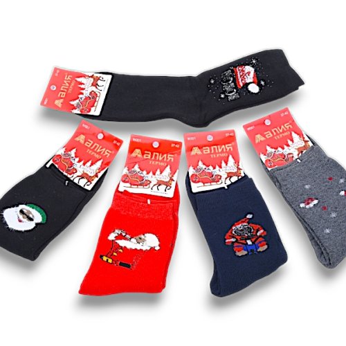 Носки Jelzin (37-42) W001 mix (зима) Jelzin W001 mix