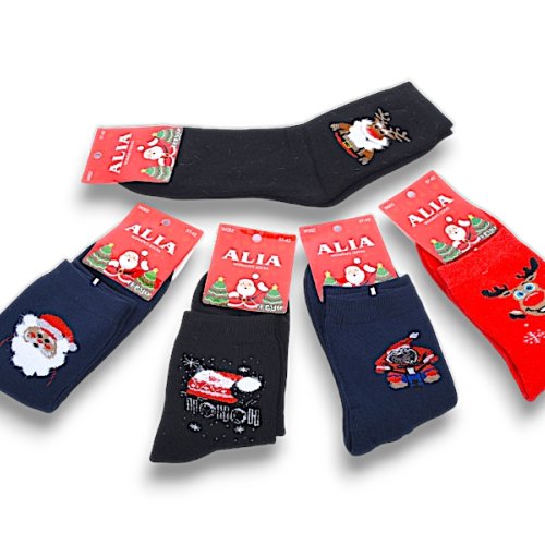 Носки Jelzin (37-42) W002 mix-old-1 (зима) Jelzin W002 mix-old-1