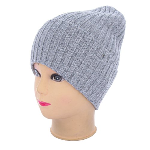 Шапка Angelica (56-60) FN006-2 l.grey (деми) Angelica FN006-2 l.grey