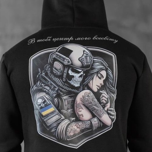 Худи Madoka (48-54) 569 black (зима) Madoka 569 black