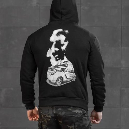 Худи Madoka (48-54) 595 black (зима) Madoka 595 black