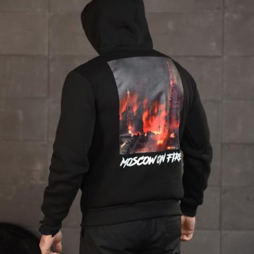 Худи Madoka (48-54) 612 black (зима) Madoka 612 black