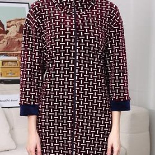 Халат Fili Wear (54-62) 900-139 wine (деми) Fili Wear 900-139 wine