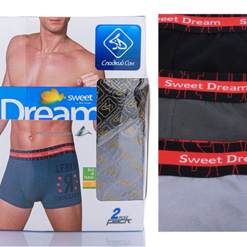 Трусы Obuv OK2 (L-3XL) A946 mix (08771) (лето) Obuv OK2 A946 mix (08771)