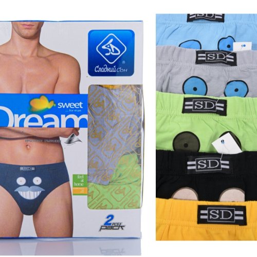 Трусы Obuv OK2 (L-3XL) E606 mix (08800) (лето) Obuv OK2 E606 mix (08800)