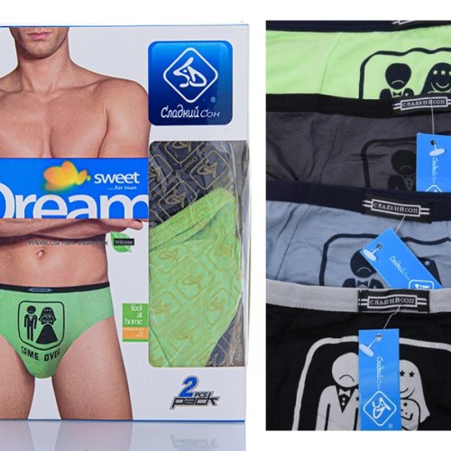 Трусы Obuv OK2 (L-3XL) E589 mix (08793) (лето) Obuv OK2 E589 mix (08793)