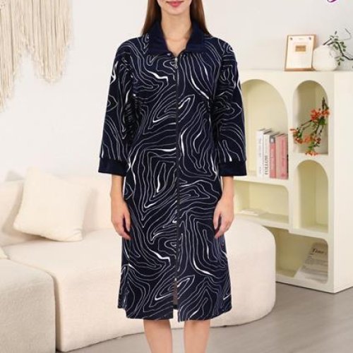 Халат Fili Wear (54-62) 900-248 navy (деми) Fili Wear 900-248 navy