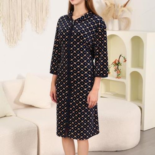 Халат Fili Wear (62-70) A800-228 navy (деми) Fili Wear A800-228 navy