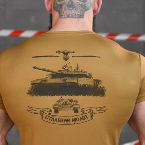 Футболка Madoka (M-3XL) 636 koyot (лето) Madoka 636 koyot