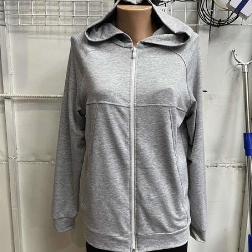 Кофта спорт Sport style (S-XL) 111 grey (деми) Sport style 111 grey