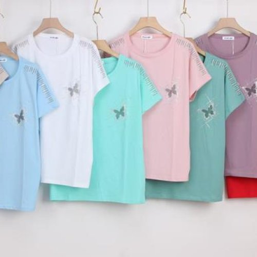 Футболка Annet (58-65) KF-DA1411 mix (лето) Annet KF-DA1411 mix