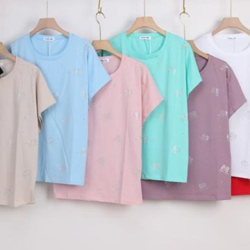 Футболка Annet (58-65) KF-DA1408 mix (лето) Annet KF-DA1408 mix