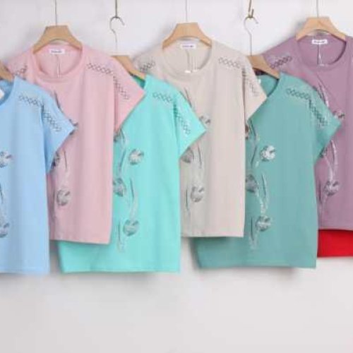 Футболка Annet (54-62) KF-DA1203 mix (лето) Annet KF-DA1203 mix