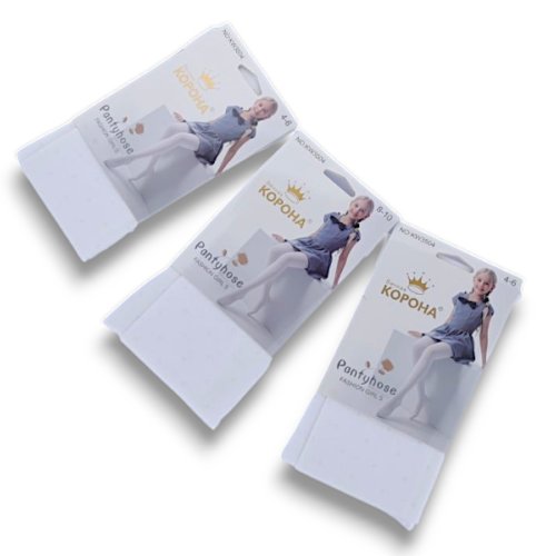 Колготы Jelzin (4-10) TW3504 white (деми) Jelzin TW3504 white