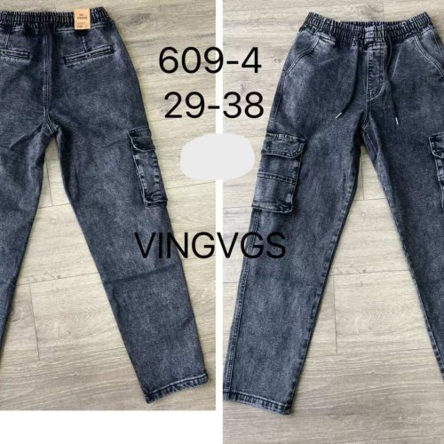 Джинсы Vingvgs (29-38) 609-4 grey (деми) Vingvgs 609-4 grey