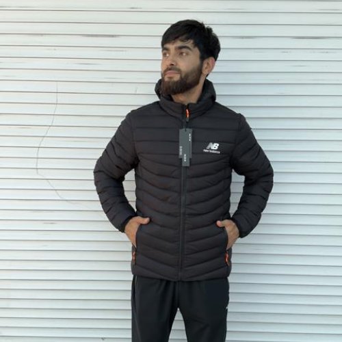 Куртка Rassul (L-4XL) 6548 black (деми) Rassul 6548 black