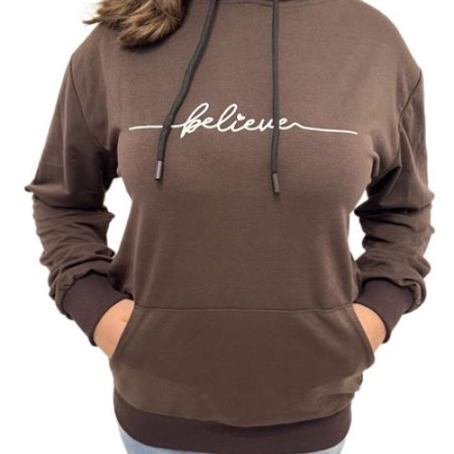 Худи ALIA (48-54) 3133 brown (деми) ALIA 3133 brown