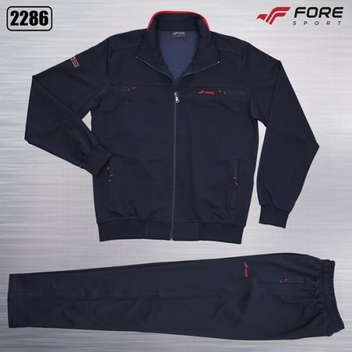 Костюм спорт AZT (L-3XL) 2286 navy-red (деми) AZT 2286 navy-red