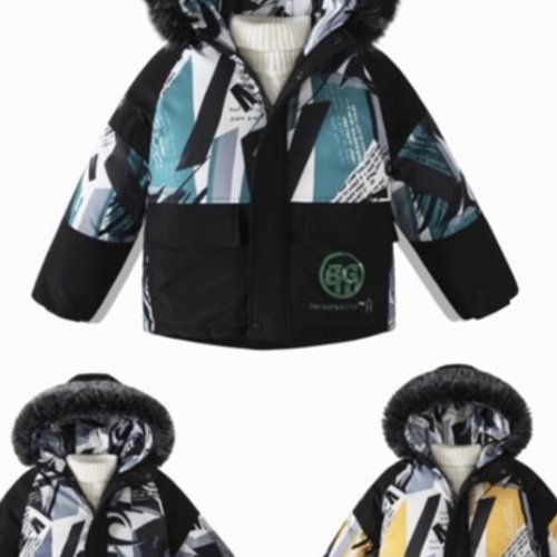 Куртка Farbique (4-12) 2162 blue (зима) Farbique 2162 blue