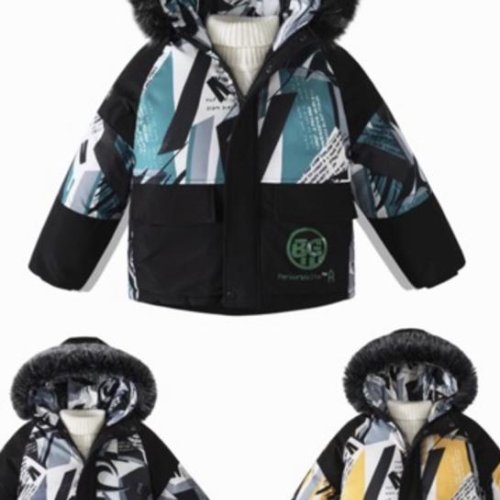 Куртка Farbique (4-12) 2162 yellow (зима) Farbique 2162 yellow