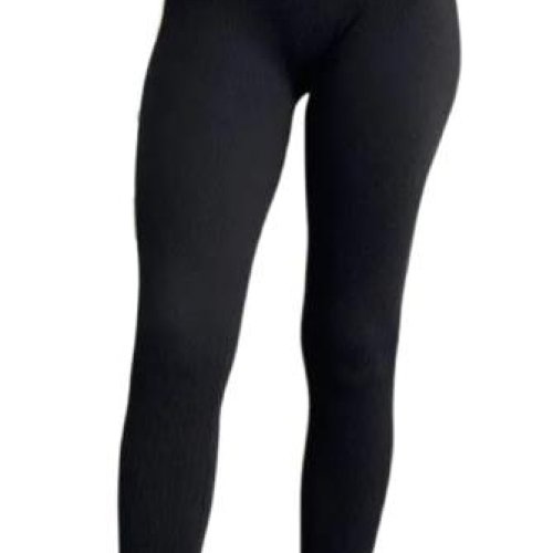 Лосины ALIA (48-54) 3167 black махра (зима) ALIA 3167 black махра