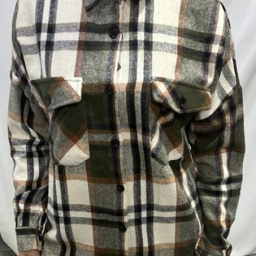 Рубашка X-Ray (S-XL) XR519 khaki (деми) X-Ray XR519 khaki