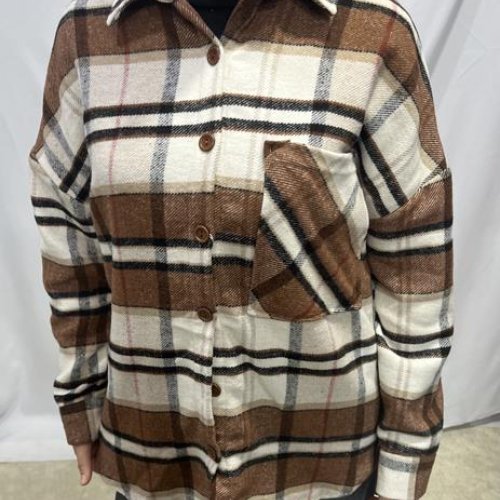 Рубашка X-Ray (S-L) XR522 brown (деми) X-Ray XR522 brown