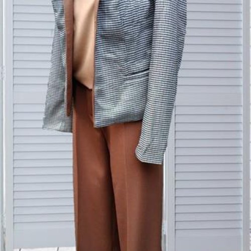 Костюм H&S (S-L) 6429 brown (деми) H&S 6429 brown