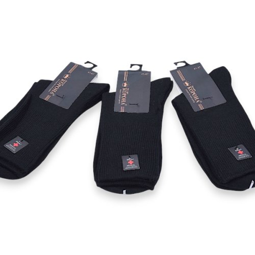 Носки Jelzin (41-47) A1524-6 black (зима) Jelzin A1524-6 black