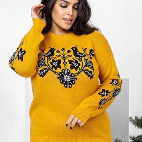 Свитер Global (60-64) GL66 yellow (деми) Global GL66 yellow