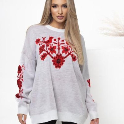 Свитер Global (42-48) GL72 white (деми) Global GL72 white