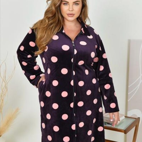 Халат Romeo life (54-62) RL901-W4 purple (деми) Romeo life RL901-W4 purple