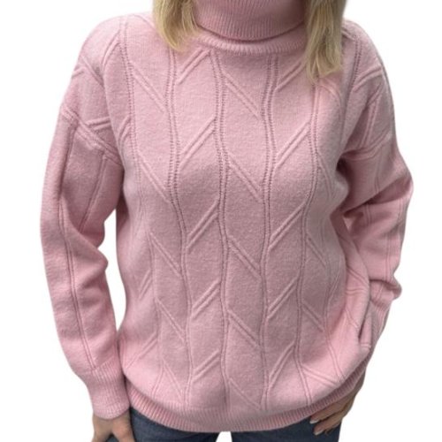 Свитер Elena&Vika (48-54) 24041 pink (зима) Elena&Vika 24041 pink