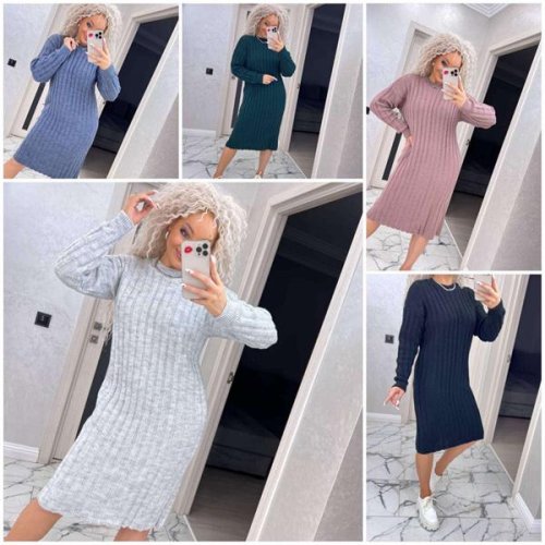 Платье Sevim (44-56) SV1115 mix (зима) Sevim SV1115 mix