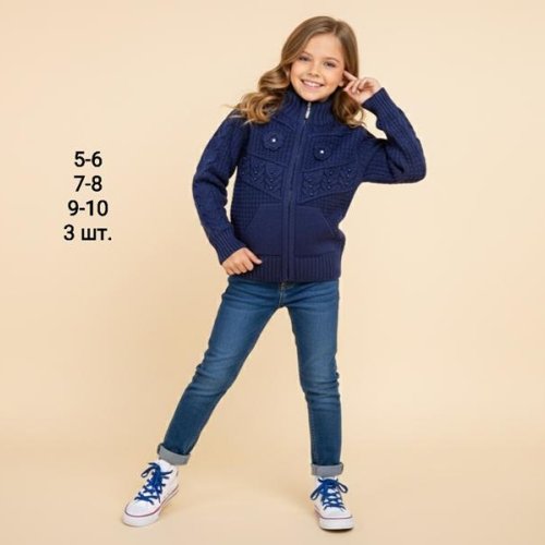 Кофта AMZ (5-10) AM2 blue (зима) AMZ AM2 blue
