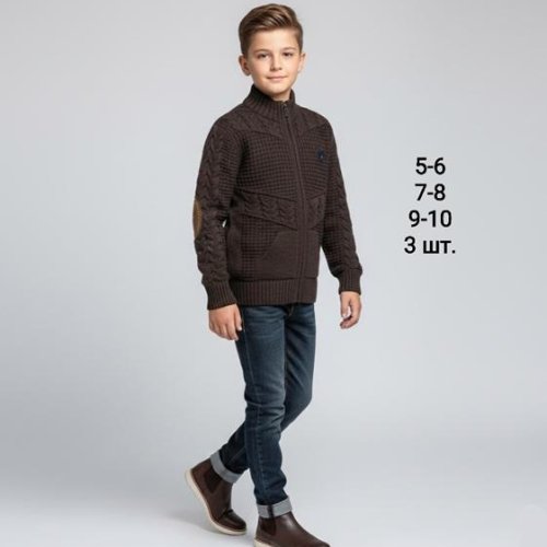 Кофта AMZ (5-10) AM3 brown (зима) AMZ AM3 brown