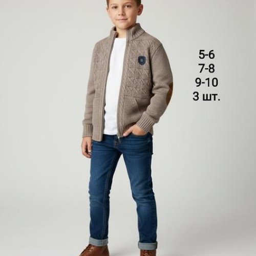 Кофта AMZ (5-10) AM4 beige (зима) AMZ AM4 beige